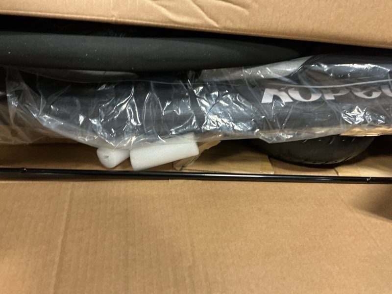 Condition photo showing Good Condition for large dog stroller - dual entry safety folding pet stroller with adjustable handle, all-terrain 4-wheel, 160 lbs weight capacity for travel & outdoor adventures - gray grey