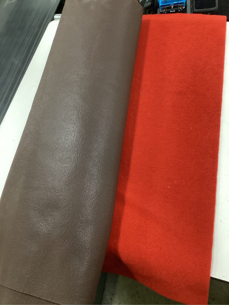 Condition photo showing Good Condition for 3ft x 10ft, 450gsm red carpet runner for events, reusable tpr non-slip backed red rug with anti slip for wedding, christmas, indoor/outdoor