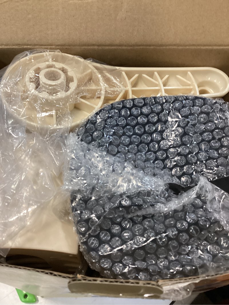 Condition photo showing Good Condition for susteas rotary cheese grater with handle - vegetable shredder with 5 well-designed blades & strong suction base,round mandoline slicer & food chopper for kitchen,with blade storage box(beige)