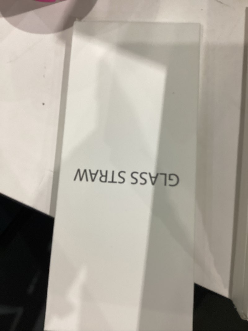Condition photo showing Good Condition for 6 Pack Reusable Glass Straw for Stanley 40 oz 30 oz Cup Tumbler,12.2''x10MM,3 Straight and 3 Bent with 2 Cleaning Brushes,Compatible with Stanley 40oz Stanley Cup Tumbler