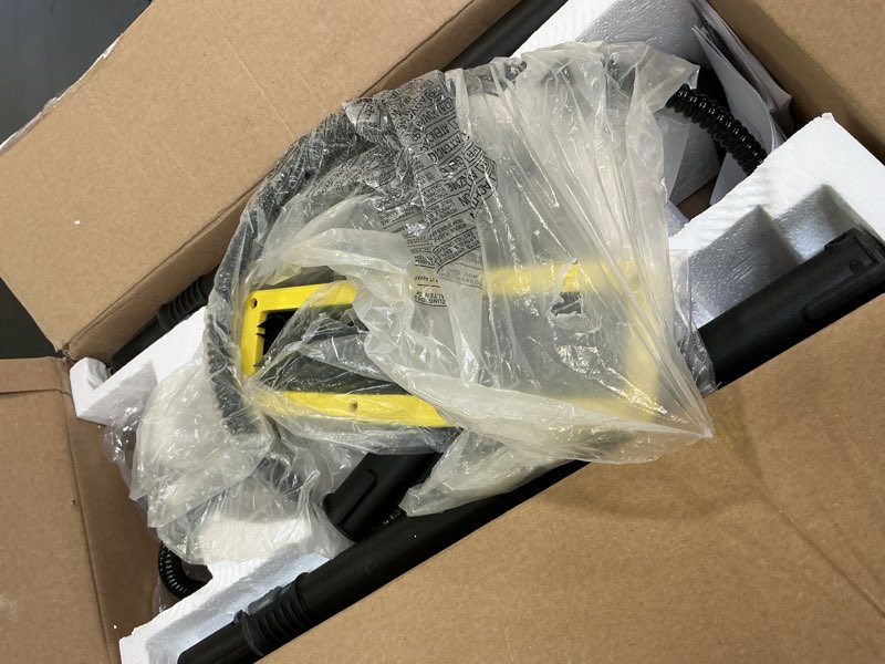 Condition photo showing Good Condition for Kärcher Steam Cleaner, Multi Purpose, Power Steamer, Chemical-Free, 40 Sec Heat-Up, for Grout, Tile, Hard Floors, Appliances & More - SC 3 Easy Fix SC 3 EasyFix