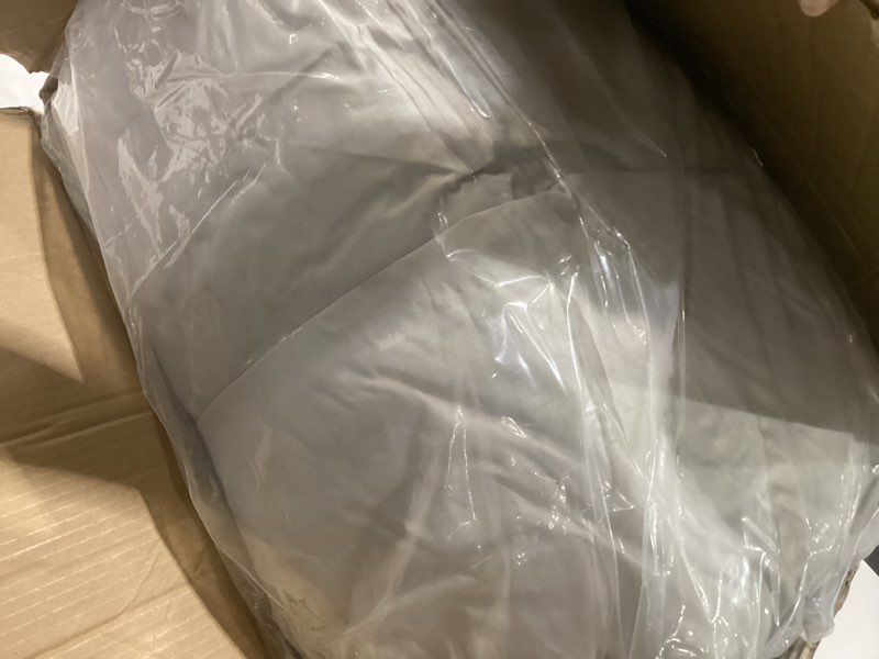Condition photo showing Good Condition for heavy duty waterproof pontoon boat cover,1400d marine grade trailerable cover for 17'-19' pontoon boats,windproof,uv resistant outdoor storage, fits up to 102" beam width,greige greige 17-19'x102"