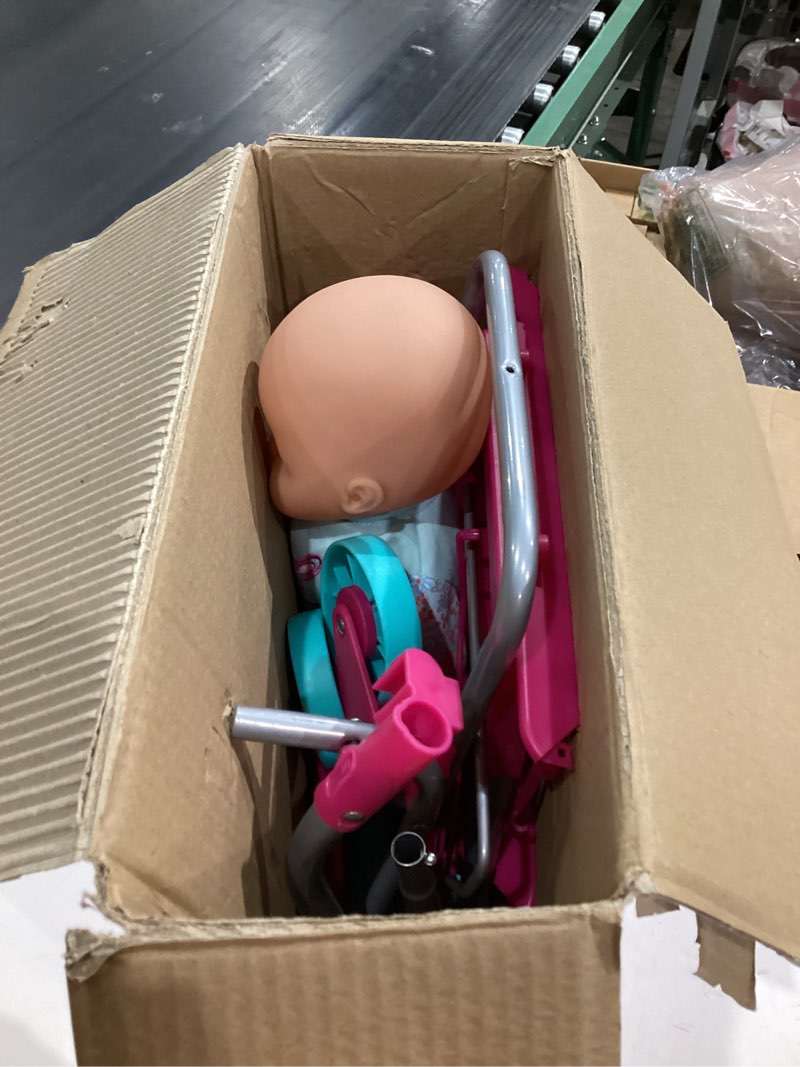 Condition photo showing Good Condition for Lissi Shopping Cart with 16" Baby Doll