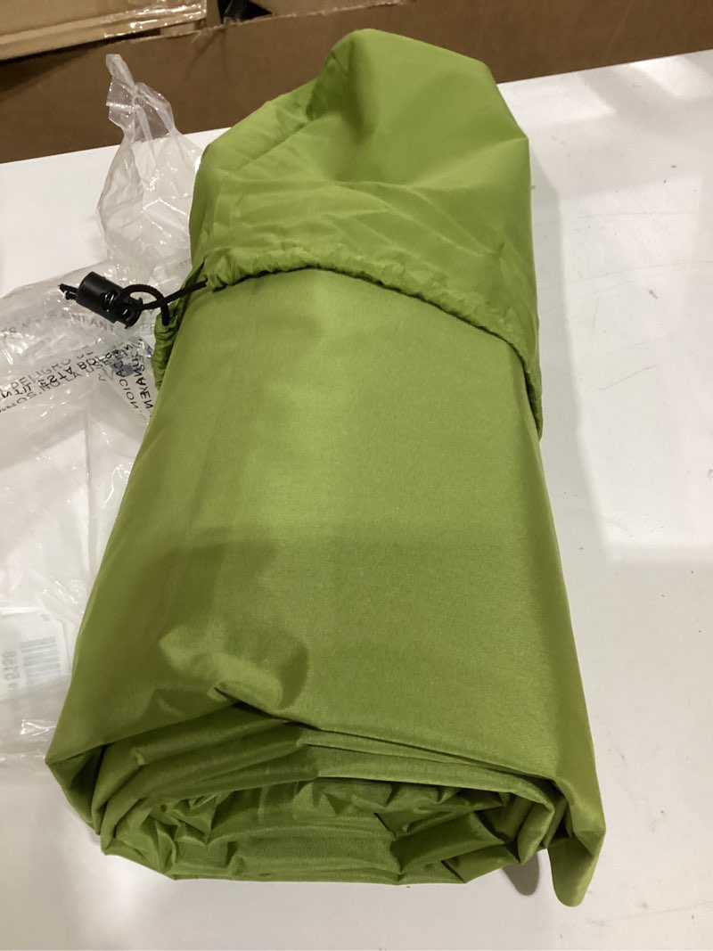 Condition photo showing Good Condition for sleeping pad, ultralight camping mattress with pillow, built-in foot pump inflatable sleeping pad compact for camping backpacking traveling hiking tent, single, green