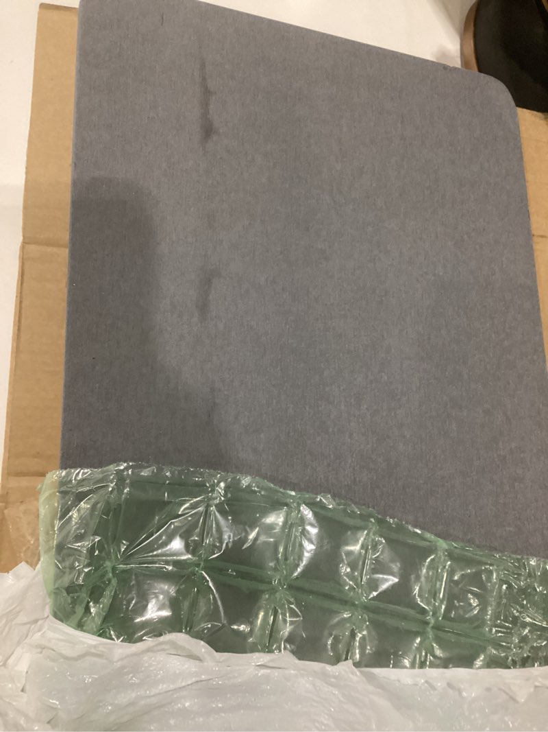 Condition photo showing As Is for ** similar to stock photo ** zikibl stone bath mat diatomaceous earth shower mat non-slip super absorbent diatomite stone mats for bathroom floor quick-drying easy to clean (24''*16'' grey)