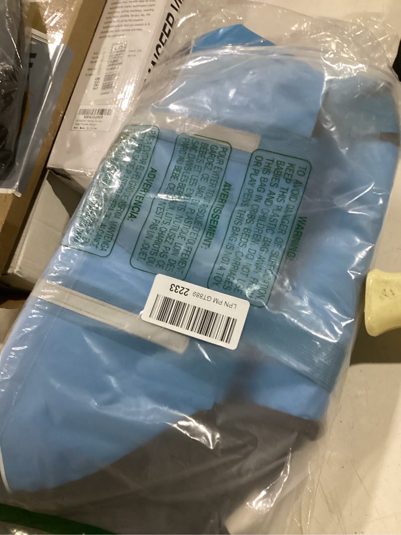 Condition photo showing Good Condition for aofitee dog life jacket, dog life vest for swimming, shark dogs swimming vest with rescue handle and reflective stripe, ripstop pet float coat swimsuit lifesaver small medium large dogs blue xl x-large blue