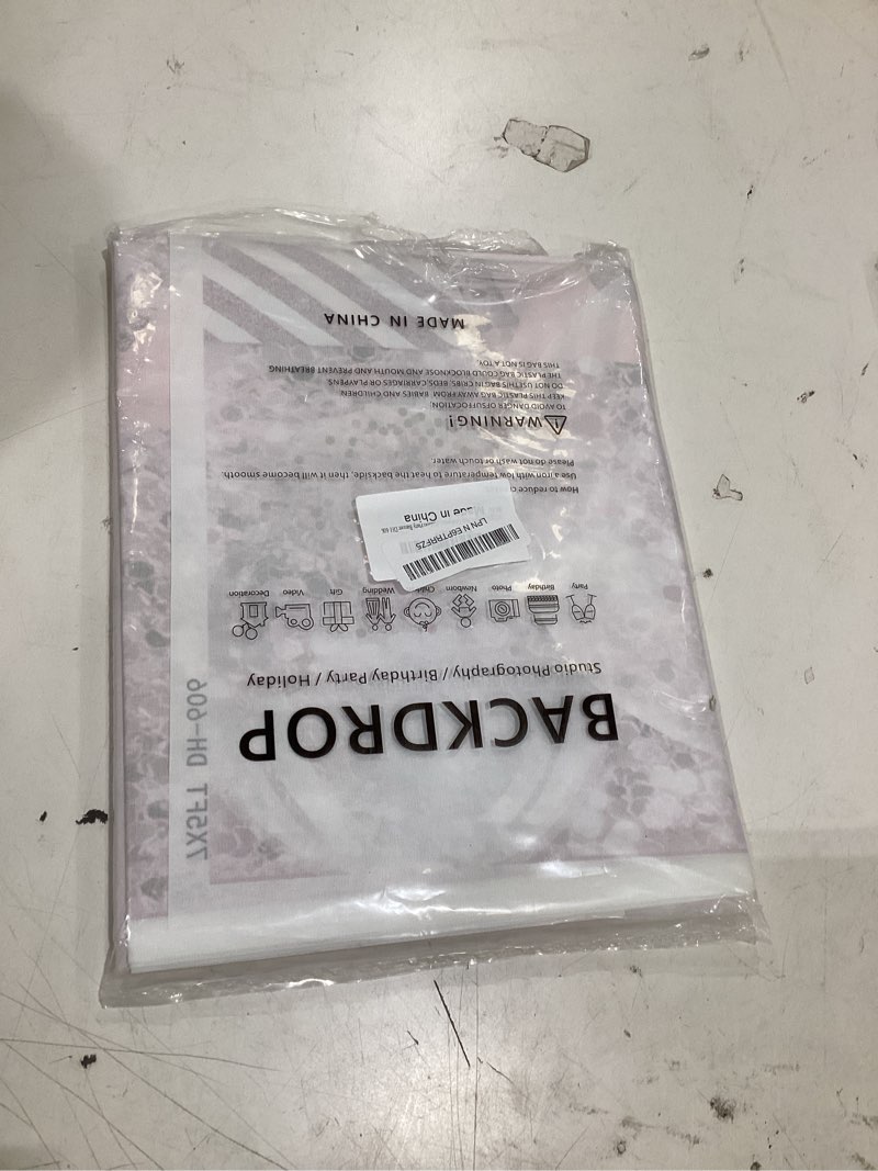 Condition photo showing Good Condition for 7x5ft pink graduation backdrop decorations class of 2026 congratulations to graduates for decorating the graduation party banner dh-606