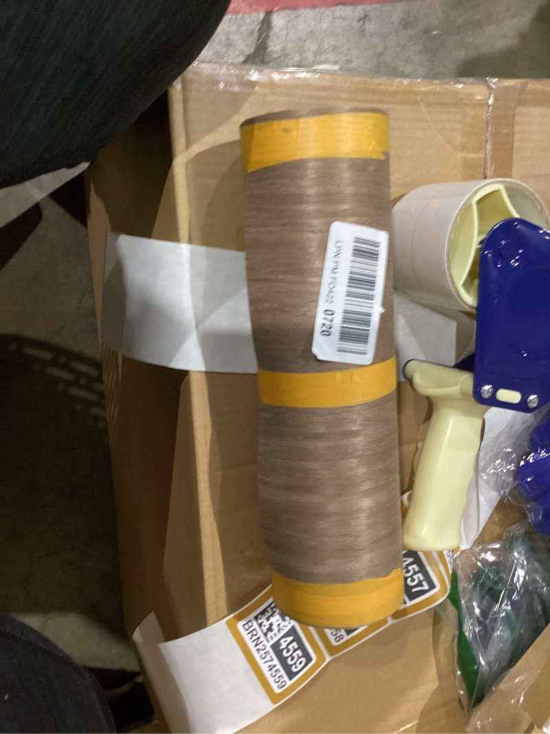 Condition photo showing Good Condition for GSCIT Club Walnut Wood Veneer, 12 inch x 15ft Wood Edge Banding Pre-glued Flexible, Veneer Tape Banding for Cabinet Repair Furniture Restoration S-Walnut Veneer 12"x 15ft