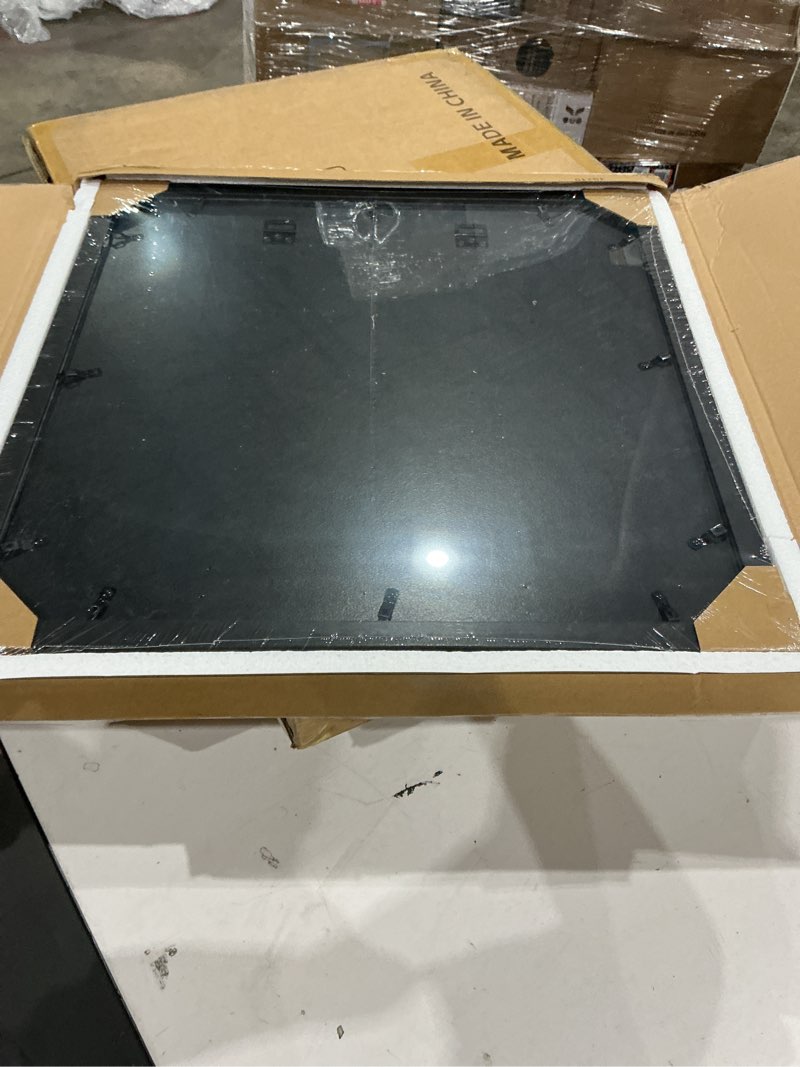 Condition photo showing New/Like New for vnvnk 19x19 frame natural wood color, perfect for 19x19 inch picture without mat or 15x15 inch picture with mat, home wall decor picture frame-1 pcs 19x19 natural