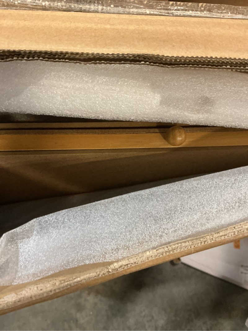 Condition photo showing New/Like New for Bits and Pieces Puzzle Board with Drawers – 1500 Piece Jigsaw Puzzle Table Organizer – Premium Wooden Puzzle Board for Adults, 26"x35" Smooth Non-Slip Surface, Portable Puzzle Table with Sorting Trays