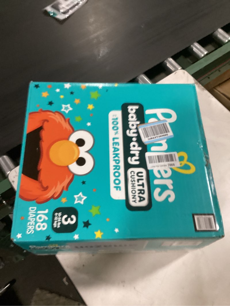Condition photo showing Good Condition for pampers diapers - baby dry - size 3, 168 count, absorbent disposable infant diaper (packaging may vary)