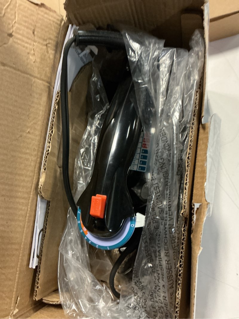 Condition photo showing Good Condition for black+decker the classic iron, f67e-t, aluminum soleplate, steam or dry ironing, 7 temperature settings, anti-drip standard