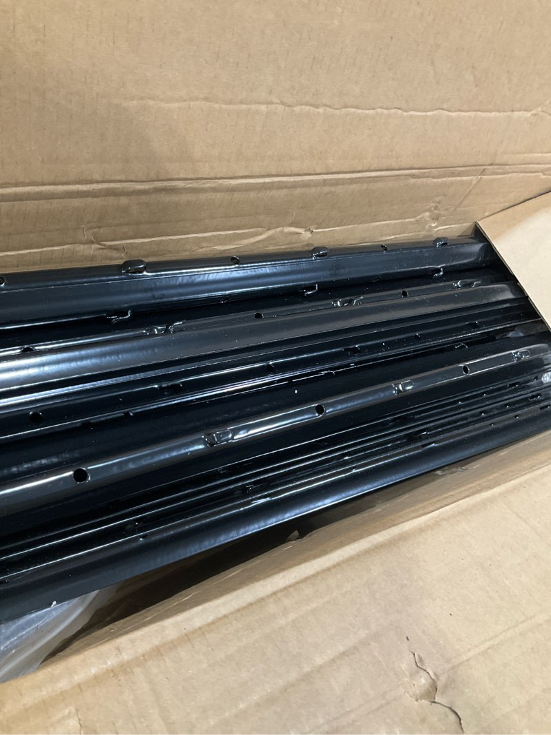 Condition photo showing Good Condition for fence posts 6 ft - 16 pack, requires manual assembly, heavy duty metal fence post, no dig u post for farm, garden, orchard and outdoor wire fencing (black) 16 6ft