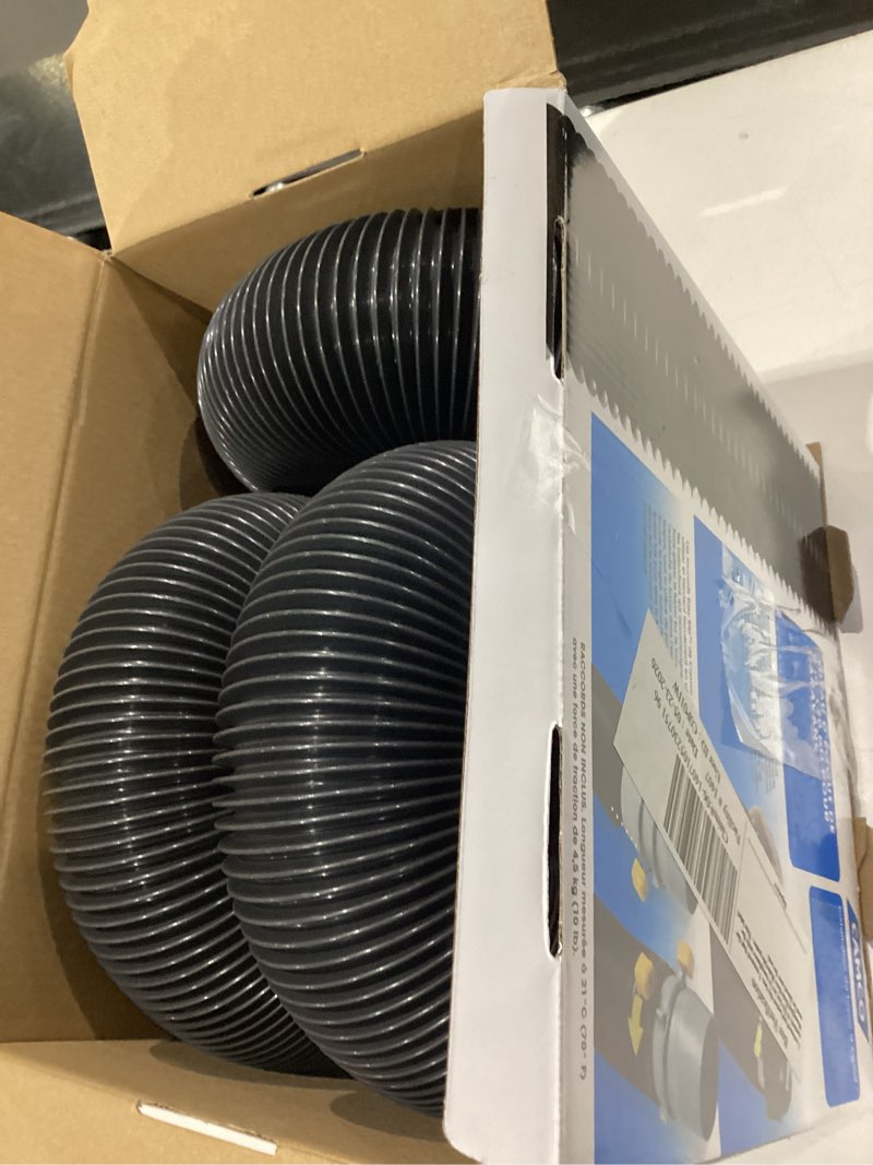 Condition photo showing Good Condition for camco rv 20-foot sewer hose 3-inch opening, 12 mil of hts vinyl, black (39615)
