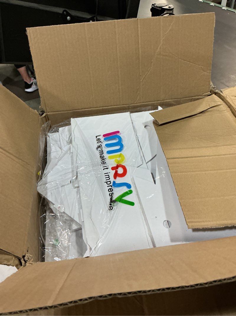 Condition photo showing New/Like New for ledido 2026 graduation balloon boxes decorations, 4 pieces white clear grad balloon boxes with letters & fairy lights, class of 2026 graduation party supplies for college, prom, birthday, baby shower white boxes with lights 4pcs boxes