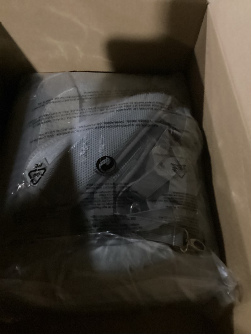 Condition photo showing New/Like New for hovono detachable double pet carrier backpack for cats and small dogs, cat travel carrier for 2 cats, perfect for traveling/hiking/camping, grey