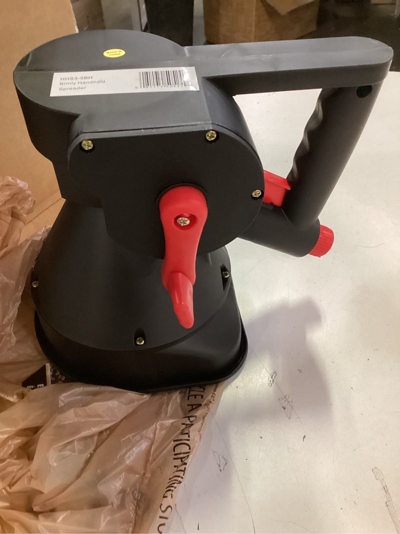 Condition photo showing Good Condition for Brinly HHS3-5BH 5lb. All-Season Handheld Spreader with Easy-Fill Design for Seed, Ice Melt, & Fertilizer
