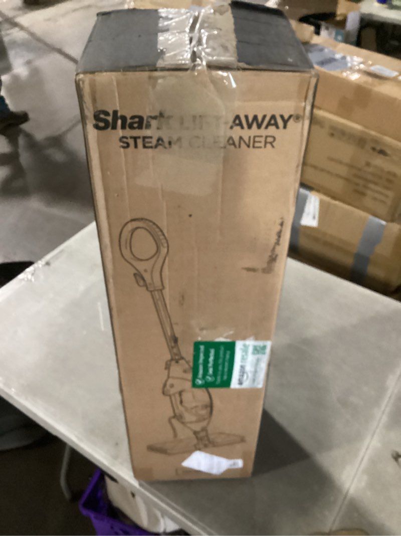 Condition photo showing New/Like New for shark lift-away 5-in-1 steam mop with detachable handheld steam cleaner, for whole home cleaning including sealed hard floors, kitchens, bathrooms, upholstery, cars, grout & more, blueberry, s3972brn steam lift-away (premium)