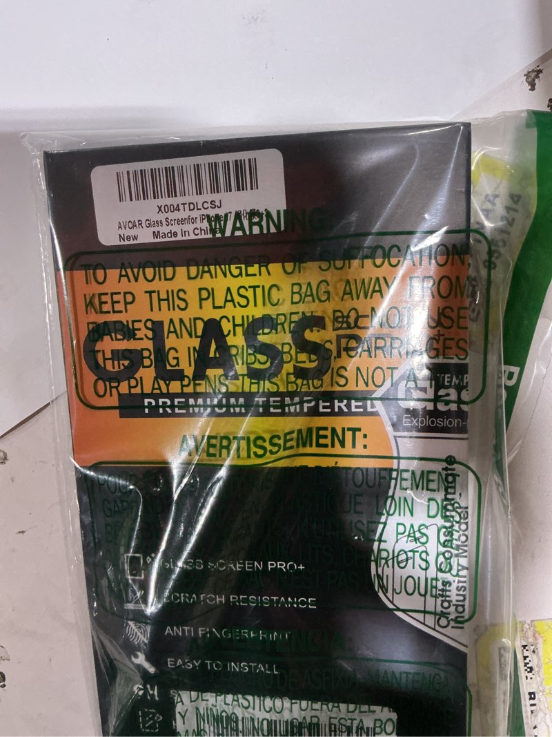 Condition photo showing Good Condition for 3+3 Pack Glass Screen Protector for iPhone 17 with Camera Lens Protector, 6.3 inch HD Clear Tempered Glass Film, Anti-Scratch, Bubble Free, Case-friendly iPhone 17 6.3'' 3+3 Glass+Lens Screen