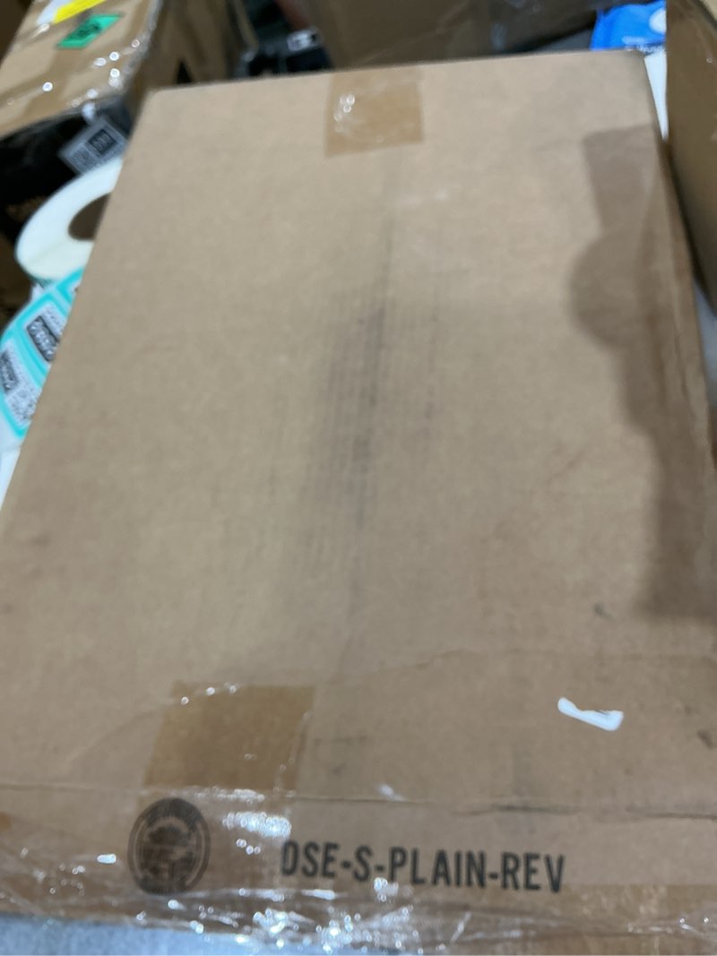 Condition photo showing New/Like New for renovators supply manufacturing plastic soft close toilet seat elongated quiet-close lid, contoured seat, easy to install and clean, grip-tight bumpers with adjustable mounting hardware, black