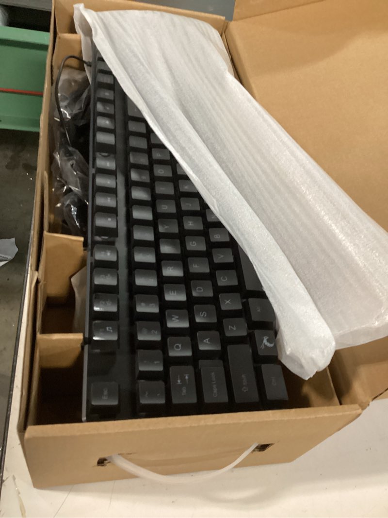 Condition photo showing Good Condition for Gaming Keyboard and Mouse and Mouse pad and Gaming Headset, Wired LED RGB Backlight Bundle for PC Gamers and Xbox and PS4 Users - 4 in 1 Edition Hornet RX-250 Black