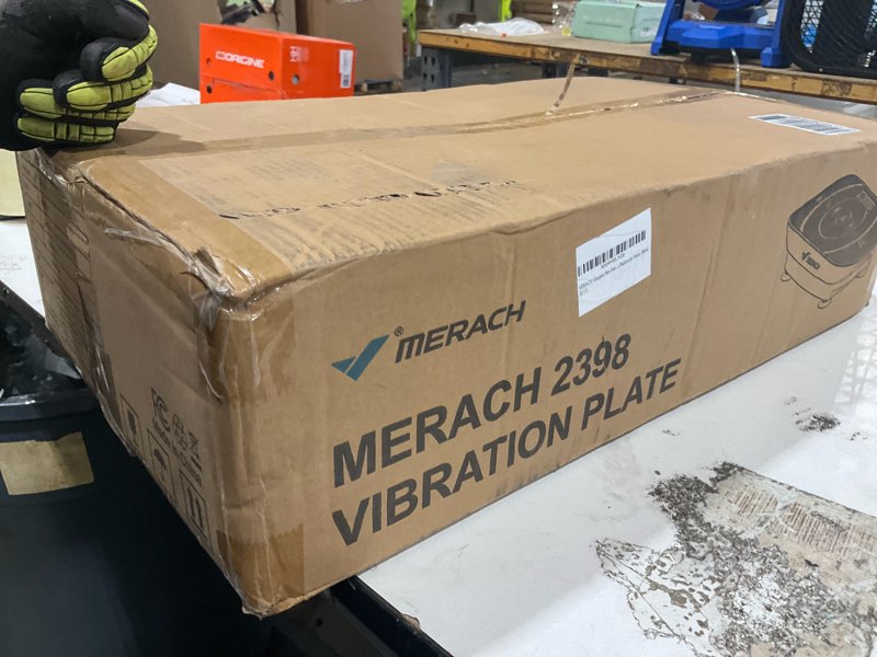 Condition photo showing Good Condition for merach vibration plate exercise machine, whole body workout equipment for women, bluetooth and silicone pedal, vibration plate with auto mode, vibrate fitness platform for home pro black