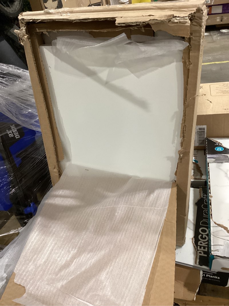 Condition photo showing Good Condition for allen + roth hartford white wood drawer unit 21.5-in x 10.6-in