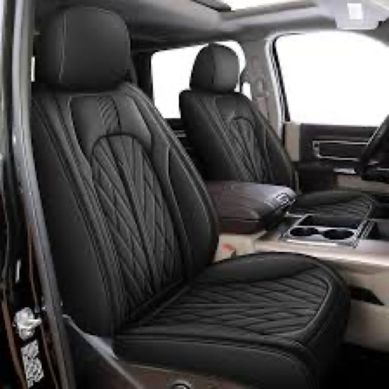 IKABEVEM Seat Covers Fit for Dodge RAM 1500 2002-2025 2026: Compatible with RAM 1500 2500 3500 Crew 