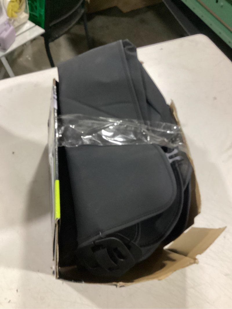 Condition photo showing Good Condition for auto drive full faux leather rear bench seat cover - black, universal fit