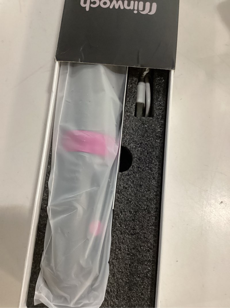 Condition photo showing New/Like New for Go Brush Pro 2026 Cordless Hair Straightener Brush, 300M Negative Ionic Anti-Frizz, MCH Fast Heating, 3 Temp, 4000mAh Type-C, Portable Travel Styling Tool for Women Silver Gray