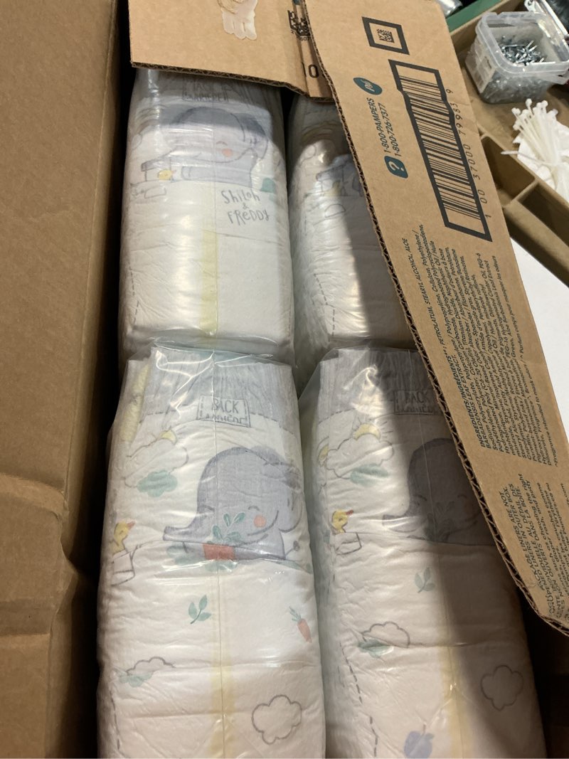 Condition photo showing New/Like New for pampers swaddlers disposable diapers size 6, 108 count, one month supply size 6 108