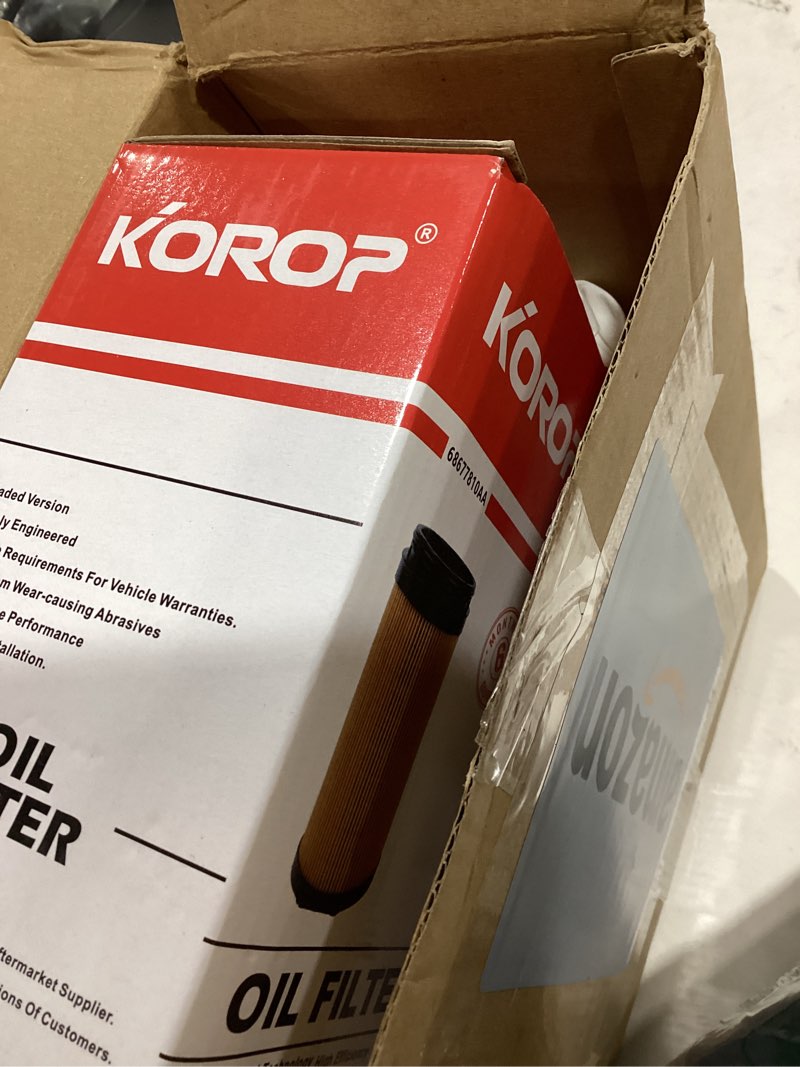 Condition photo showing New/Like New for 6.7 cummins fuel filter water separator and oil filter kit, replaces# 68677800aa/68677810aa, fits for 2025 2026 dodge ram 2500 3500 4500 5500 6.7l cummins turbo diesel engines