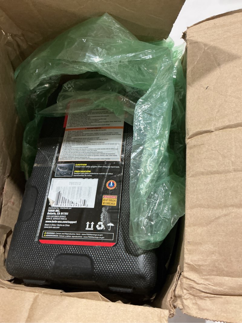 Condition photo showing Good Condition for big red 12 ton (24,000 lb) hydraulic bottle jack with carrying case?red 12ton