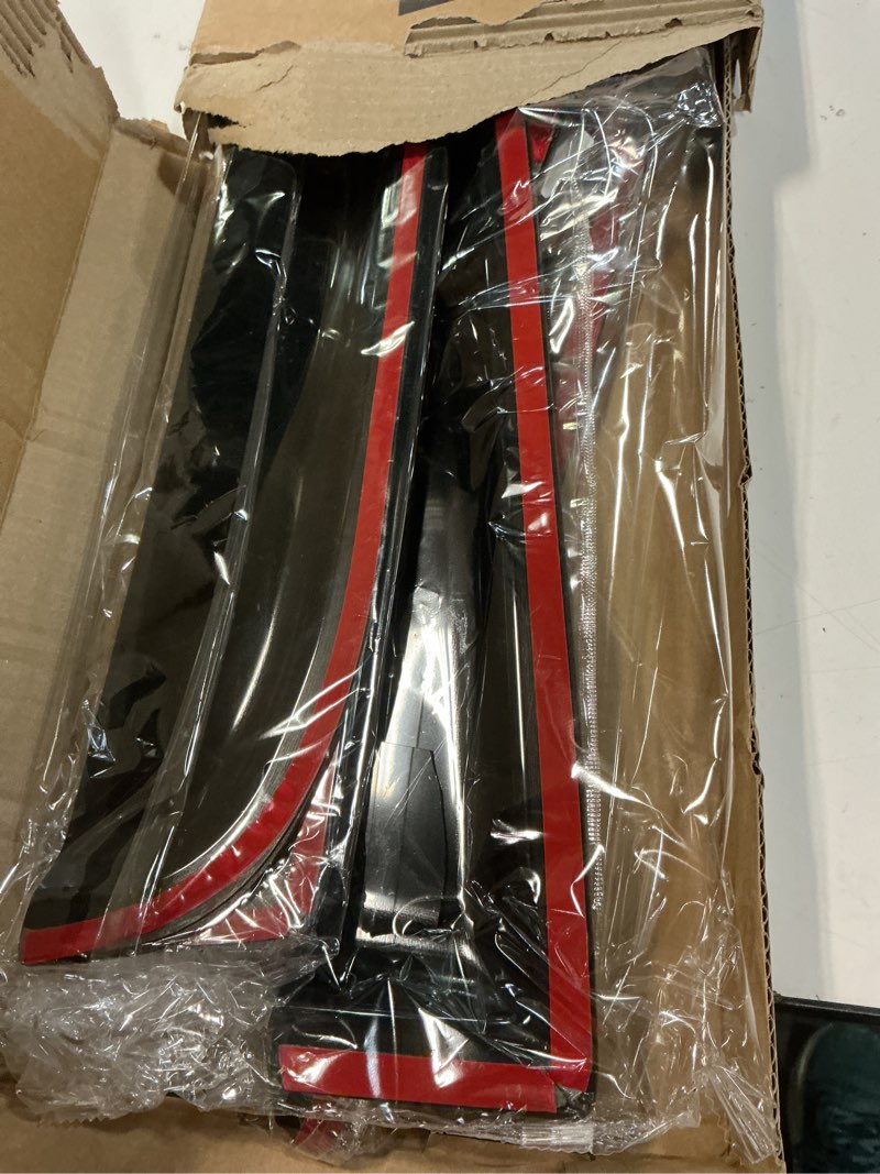 Condition photo showing Good Condition for window visors rain guards for 2024 2025 2026 toyota tacoma double cab, out-channel window vent wind deflectors visors shades for 24 25 26 tacoma 4 full-size cab 2024-2026 toyota tacoma double cab