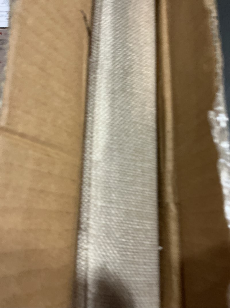 Condition photo showing Good Condition for CUYOCA Shoe Storage Ottoman Foldable Seat Footrest Tufted Bench End of Bed Storage with Flipping Lid, 166L Storage Upholstered , Linen Fabric Beige, 45.3 Inches 45.3" Flip Beige