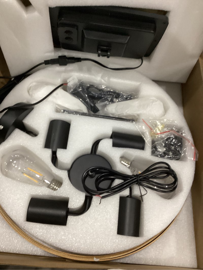 Outdoor solar chandelier twinkvilla model KF68233-SO 