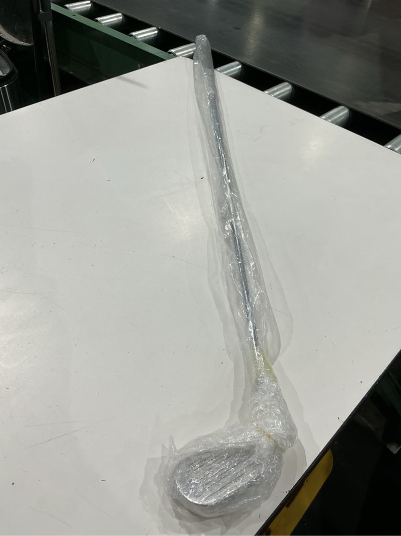 Condition photo showing Good Condition for mazel golf individual iron 1,2,3,4,5,6,7,8,9, golf iron with steel shafts for right handed golfers right stainless steel,black silver stiff 4 iron
