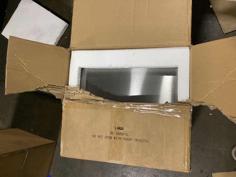 Condition photo showing Good Condition for Garvee 13 Gal / 50L Large Plastic Trash Can for Kitchen, Step-On with Soft Close Lid, Liner Rim, Rustproof Garbage Bin, Rear Handle, Matte Black