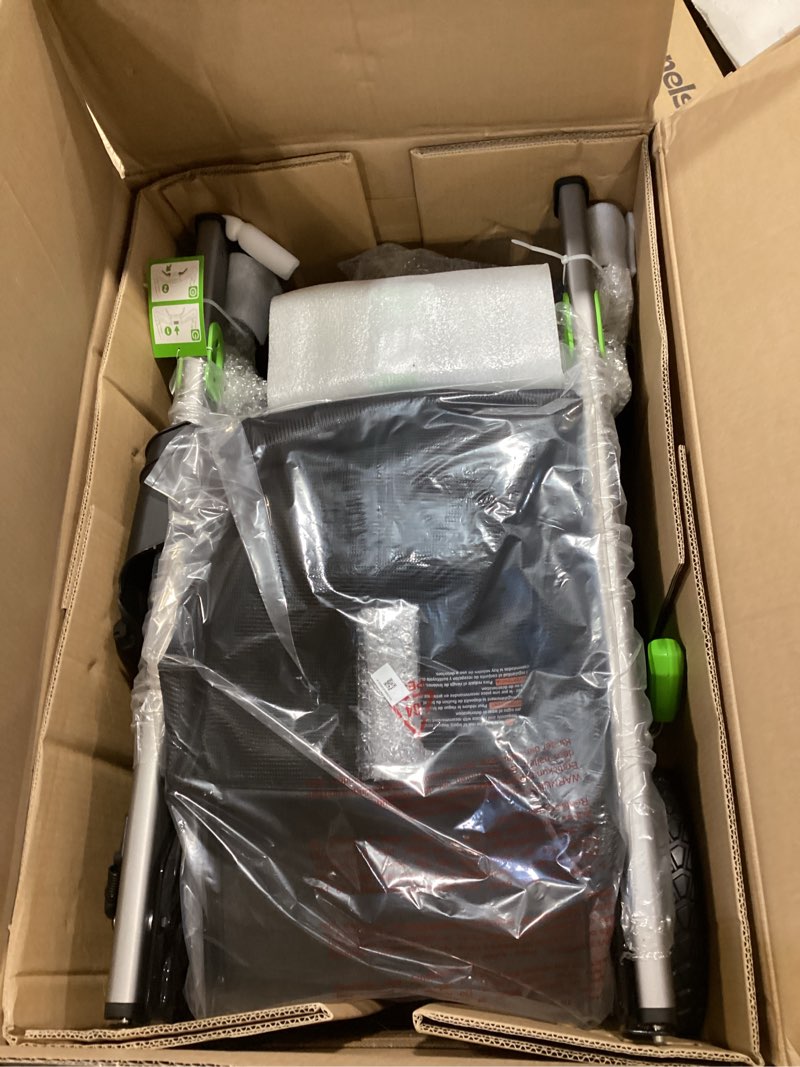 Condition photo showing New/Like New for greenworks 80v 21" brushless cordless (self-propelled) lawn mower (75+ compatible tools), 4.0ah battery and 60 minute rapid charger included 21" sp mower (4.0ah)