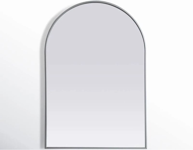 sabine metal arch wall mirror