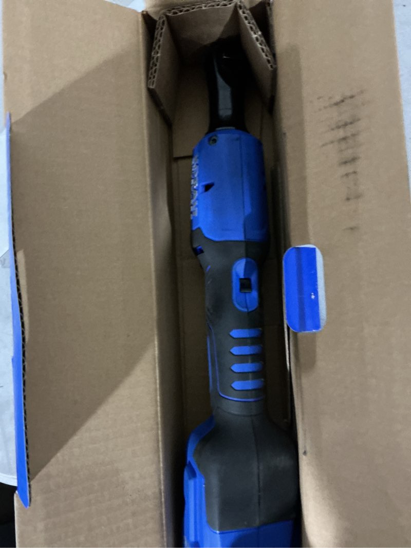 Condition photo showing As Is for kobalt 24-volt variable speed brushless 3/8-in drive cordless ratchet wrench (bare tool)