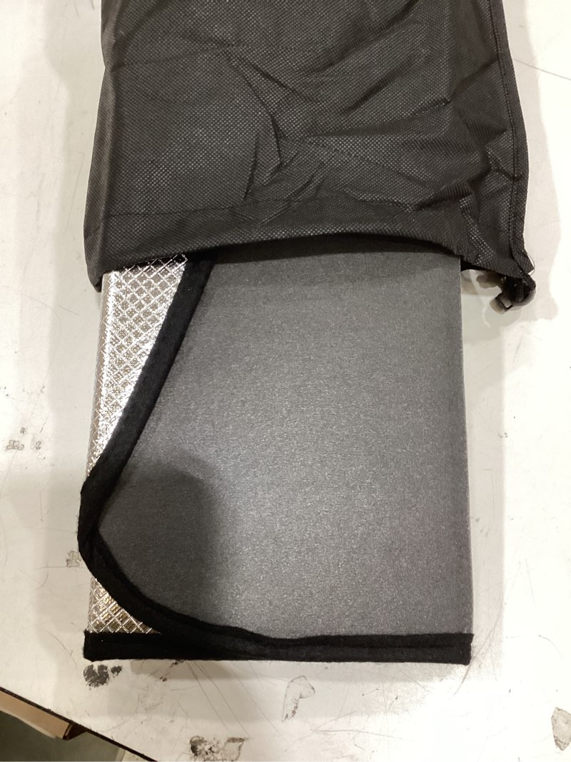 Condition photo showing Good Condition for pigenius windshield sun shade for mazda mx5 miata 2006-2015. reflective aluminum film front window sunshade - blazblock