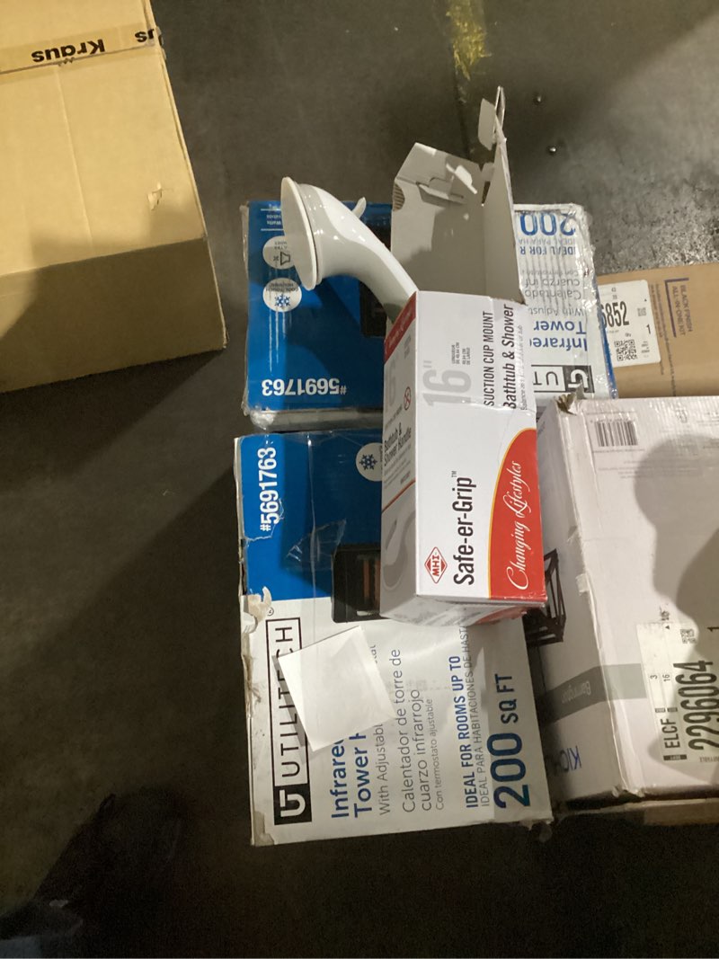 Condition photo showing As Is for MHI Safe-er-grip 16-in White Suction cup Grab Bar (