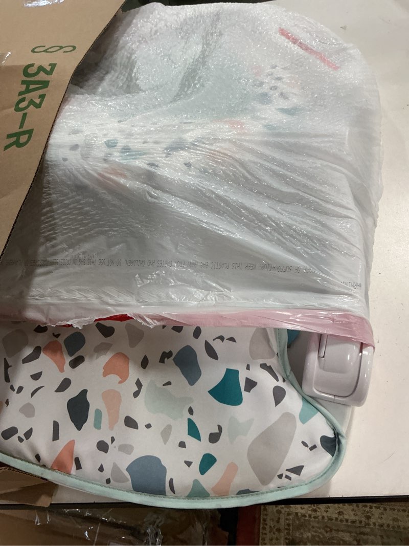 Condition photo showing As Is for Fisher-Price Portable Baby Chair Sit-Me-Up Floor Seat With Developmental Toys & Machine Washable Sea