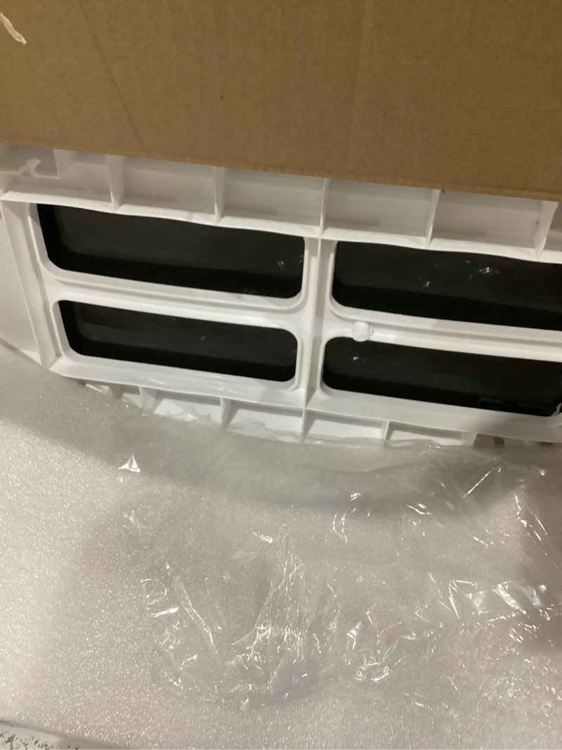 Condition photo showing Good Condition for 3-Tiers Slim Bathroom Storage Cabinet with Drawers & Tissue Box,Plastic Narrow Rolling Bathroom Tower Cart Waterproof & No Installation for Small Spaces Kitchen Laundry Living Room