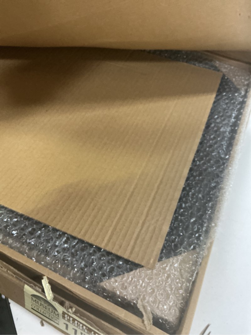 Condition photo showing New/Like New for Creative Mark Museum Plein Aire Ornate Picture Frame - 11x14 - Antique Black W/Gold - Pack of 2, High-End Antique Style Frames - Open Back with No Glass or Backing Antique Black W/ Gold 11x14"