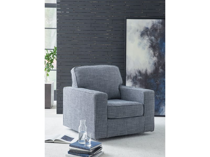 ((Incomplete similar only Backrest )) Olwenburg Swivel Accent Chair