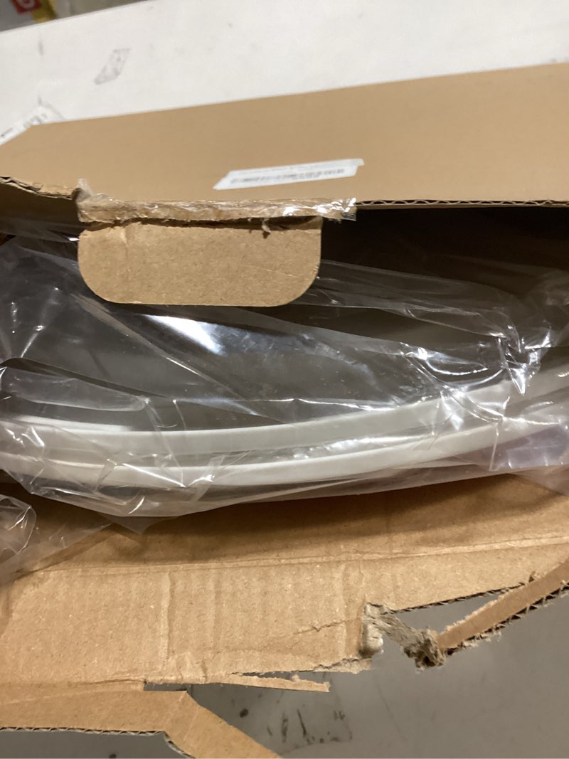 Condition photo showing Good Condition for molded nylon ceiling medallion for light fixtures and ceiling fans 16"od x 4"id x 3/4"p (fits canopies up to 12-3/8") white white-16