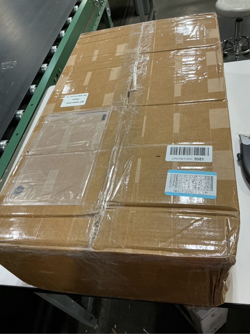 Condition photo showing Good Condition for Flyrivergo Industrial Computing Digital Platform Scale, 660lbs Load, 0.1lbs Accuracy, Electronic Floor Scale with LB/KG, AC/DC Power Supply, Heavy Duty for Industrial, Commercial or Small Business