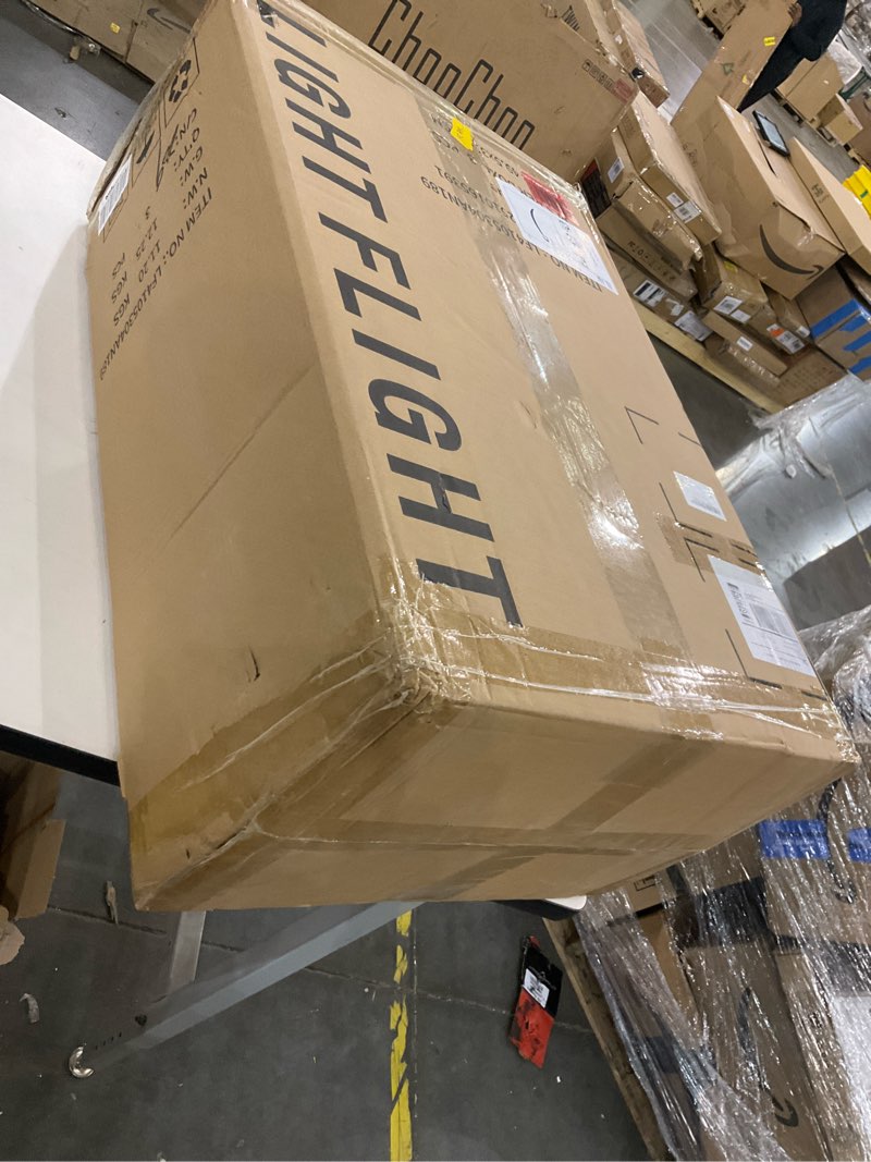 Condition photo showing New/Like New for LIGHT FLIGHT Luggage Sets, 3 Piece Durable Suitcase Set with Spinner Wheels, 3 Pcs Hard Shell Lightweight Luggage with TSA Lock, Large Checked Travel Suitcases, 20/24/28 Inch, Royal Blue Royal Blue 3-Piece Set-20 Inch/24 Inch/28 Inch